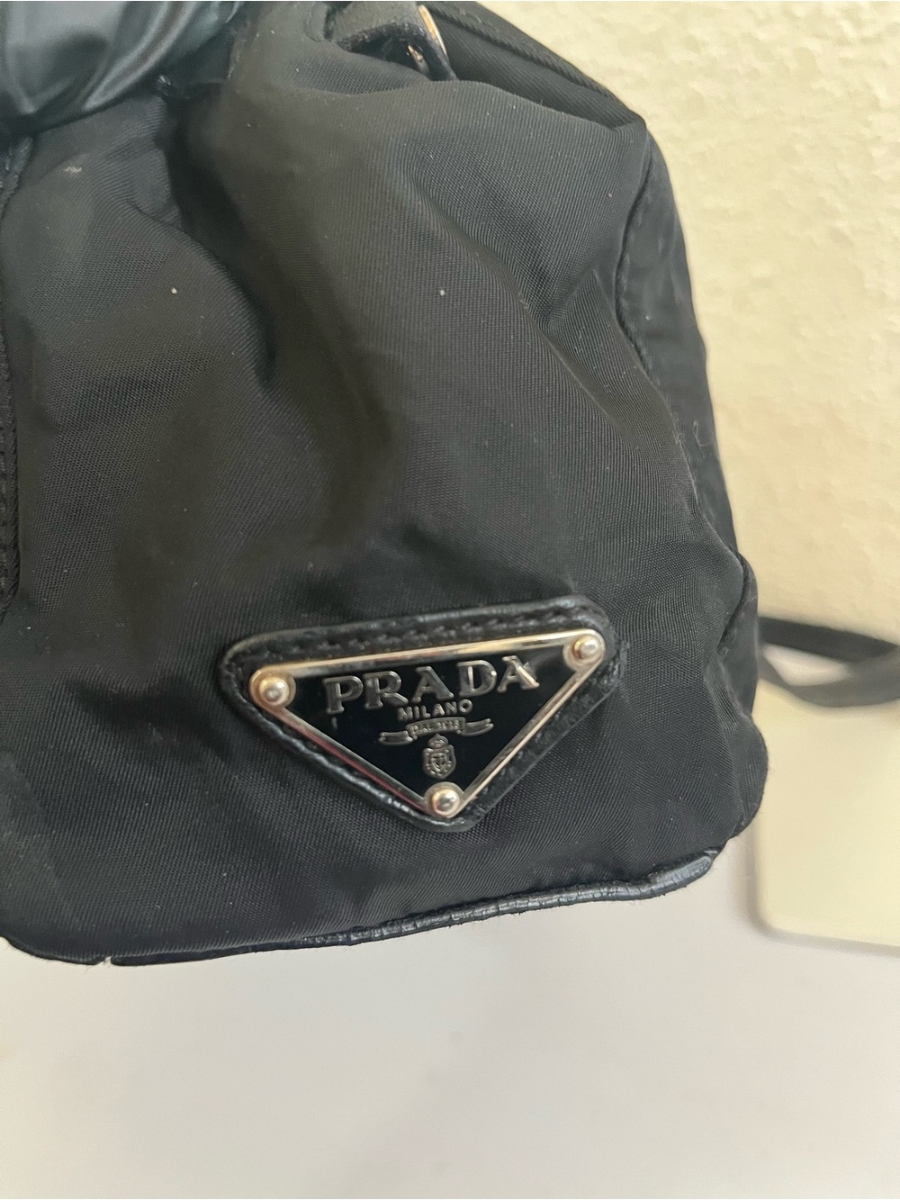 Prada nylon vintage pushlock shoulder bag - Picture 3 of 12